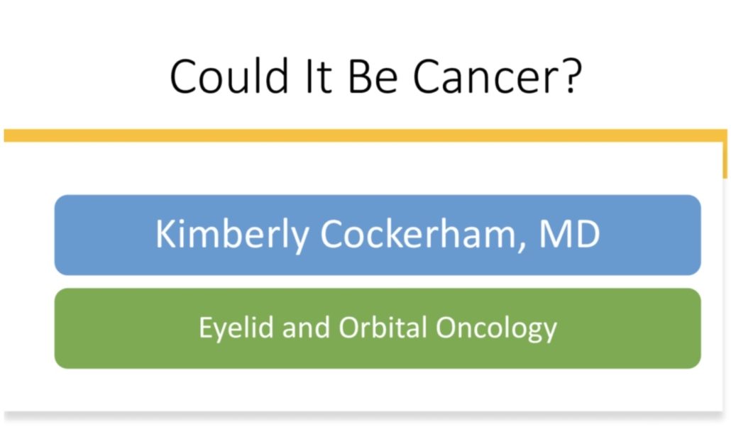 Dr. Cockerham PDF thumbnail eyelid and orbital oncology